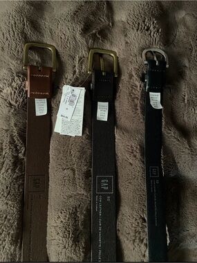 GAP Leather Belt - Datk Brown (NWT - ONE ONLY)